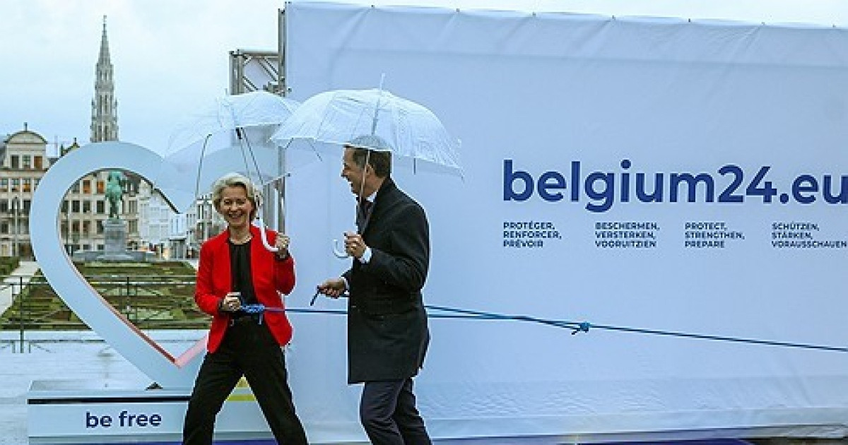BELGIUM EU COUNCIL BELGIAN PRESIDENCY