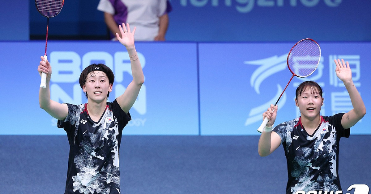 Lee Sohee and Baek Hana Rising Stars in Korean Women's Badminton