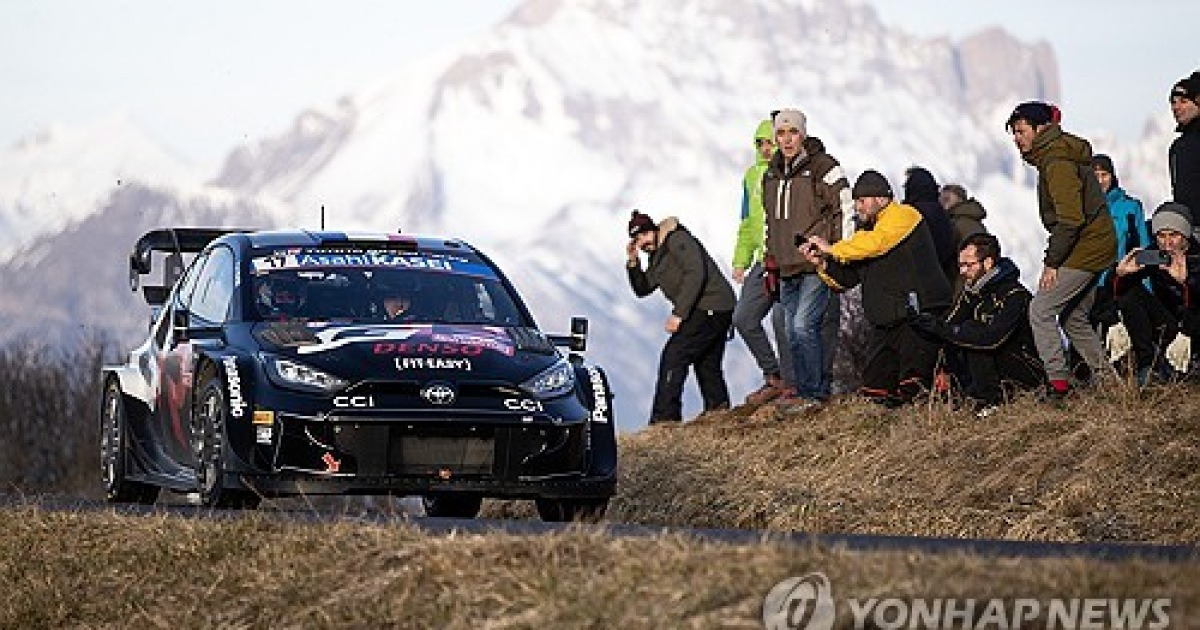 FRANCE RALLY MONTE CARLO
