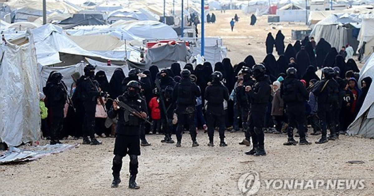 SYRIA REFUGEES SDF SEARCH OPERATION