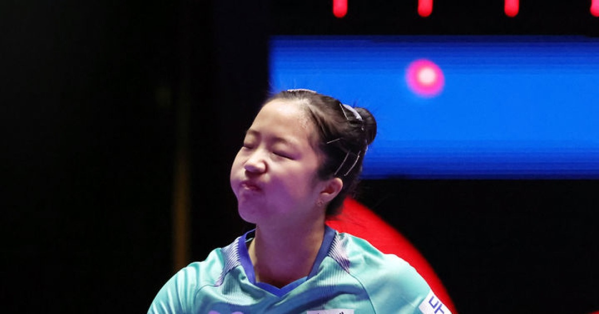 푸에르토리코 에이스에 일격 당한 신유빈 "다시 준비하겠다"