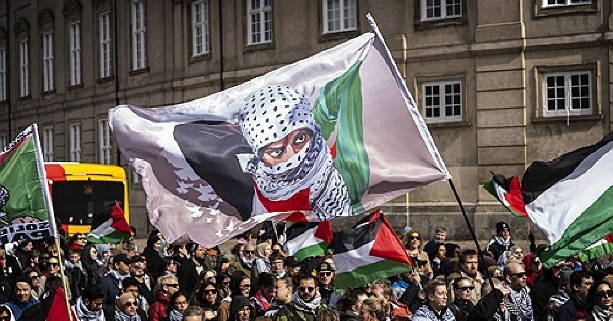DENMARK PROTEST ISRAEL GAZA CONFLICT
