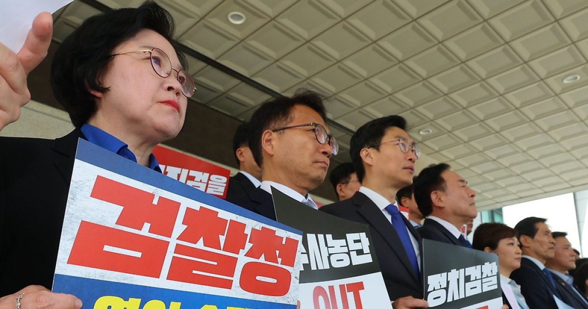 與, ‘술자리 회유’ 주장에 “이재명 사법리스크 희석 중단하라”