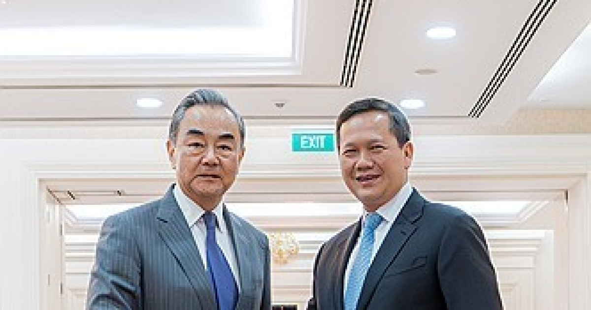 CAMBODIA-PHNOM PENH-CHINA-WANG YI-HUN MANET-MEETING