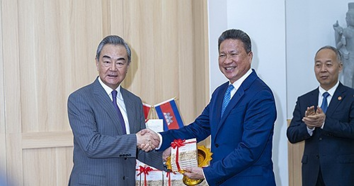 CAMBODIA-PHNOM PENH-DEPUTY PM-CHINA-WANG YI-MEETING