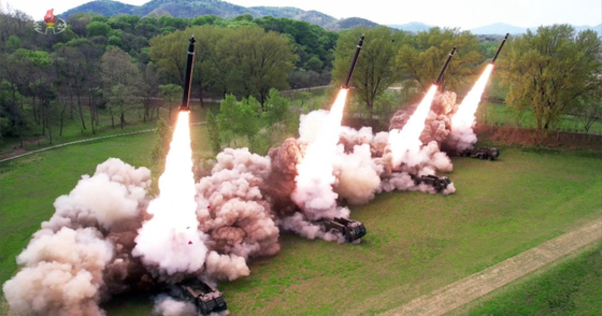 North breaks out 'super-large' rockets for 'nuclear counterattack' drill