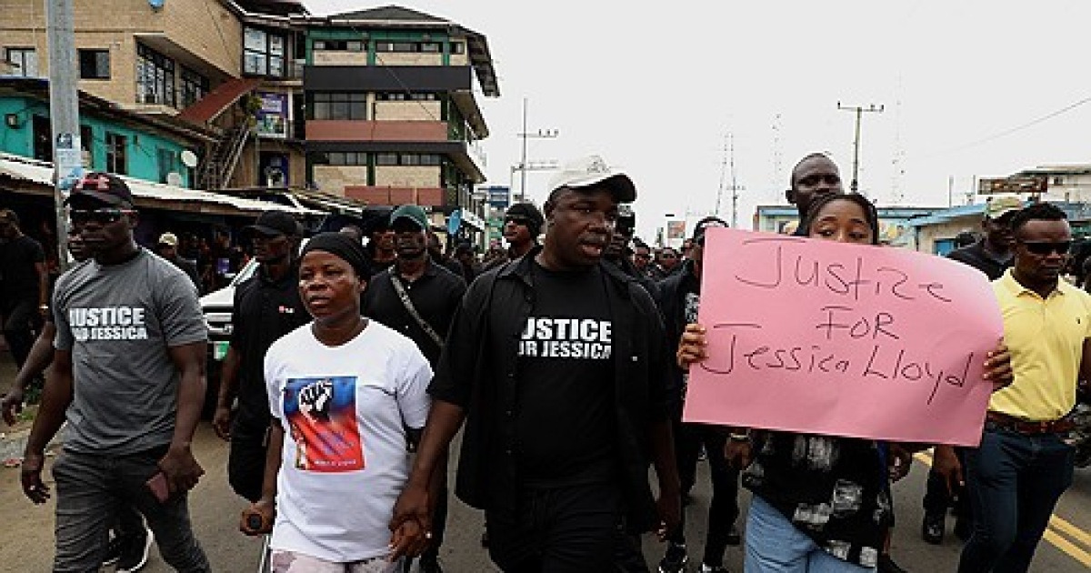 LIBERIA CRIME PROTEST