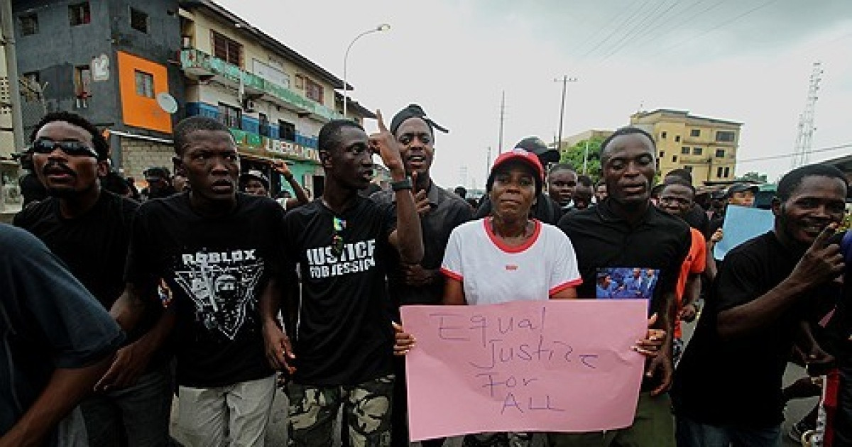 LIBERIA CRIME PROTEST