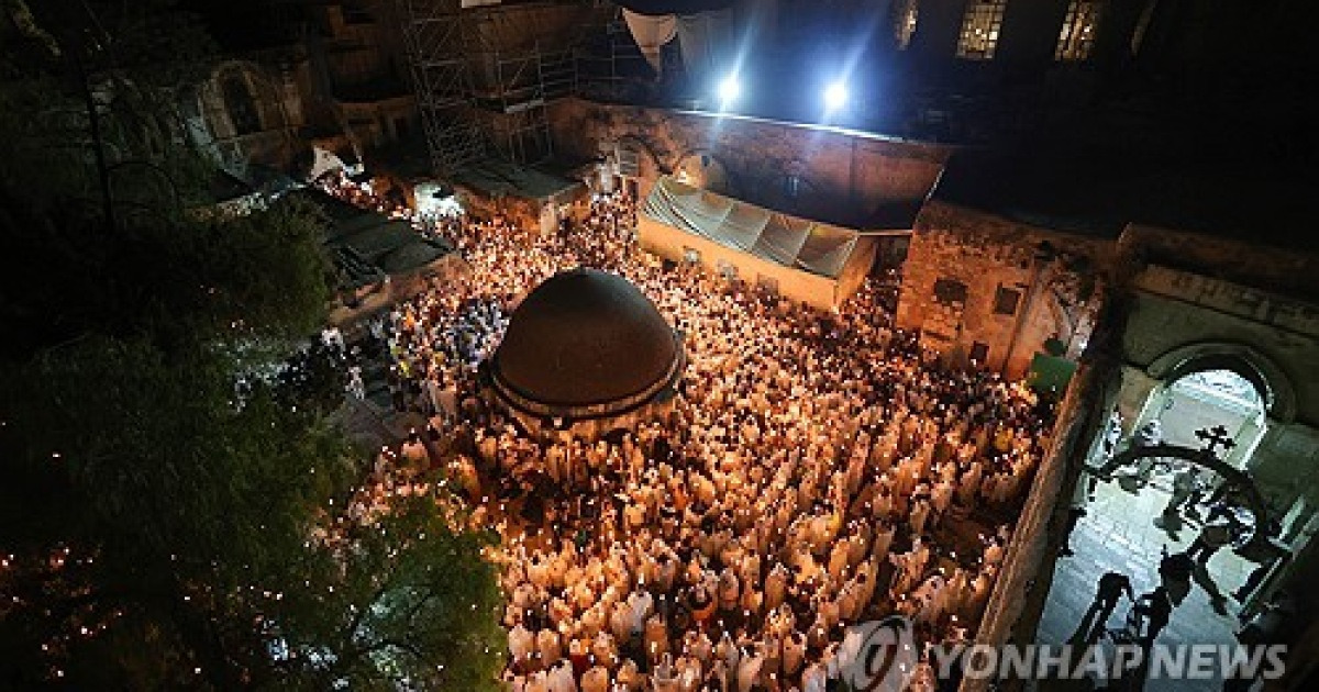 MIDEAST ISRAEL JERUSALEM HOLY WEEK