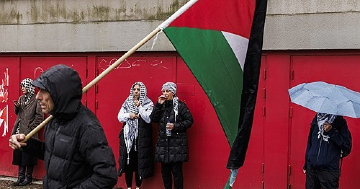 DENMARK PROTEST ISRAEL GAZA CONFLICT