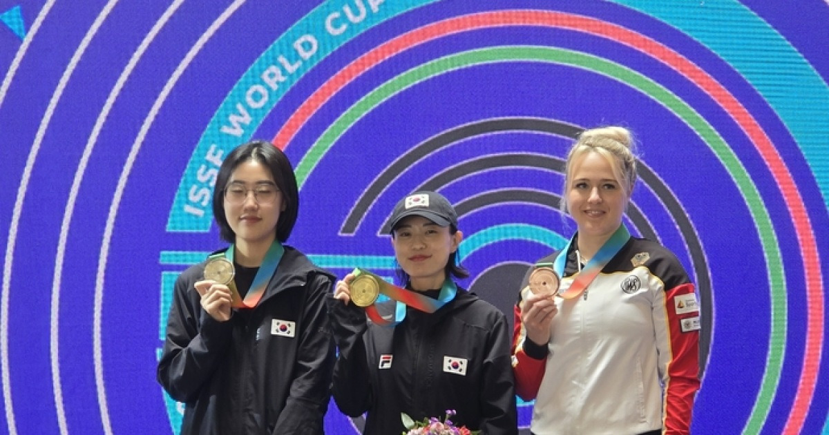 ‘김예지 金-양지인 銀’ 한국 사격, 역대 2호 ‘성인대회 1~2위’ 차지…진종오-최영래 이후 12년만 [SS시선집중]