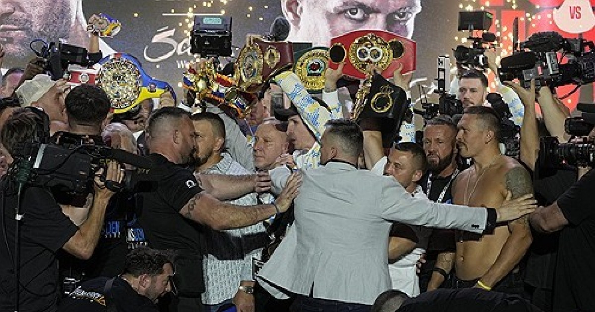 Saudi Arabia Boxing Fury Usyk