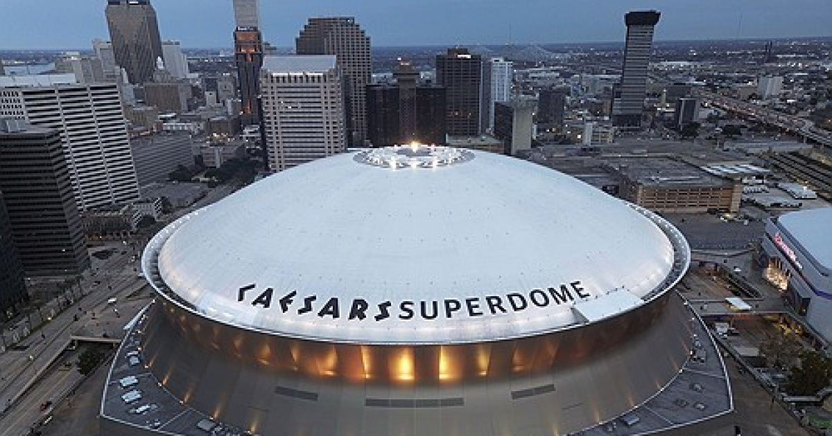 Saints Superdome Football