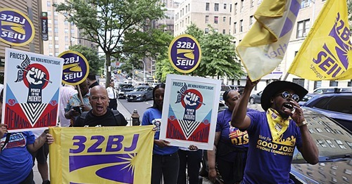 32BJ SEIU and Power to the Patients Rally for More Affordable and ...