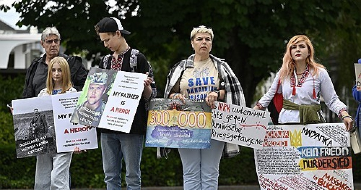 SWITZERLAND UKRAINE PEACE SUMMIT RALLY