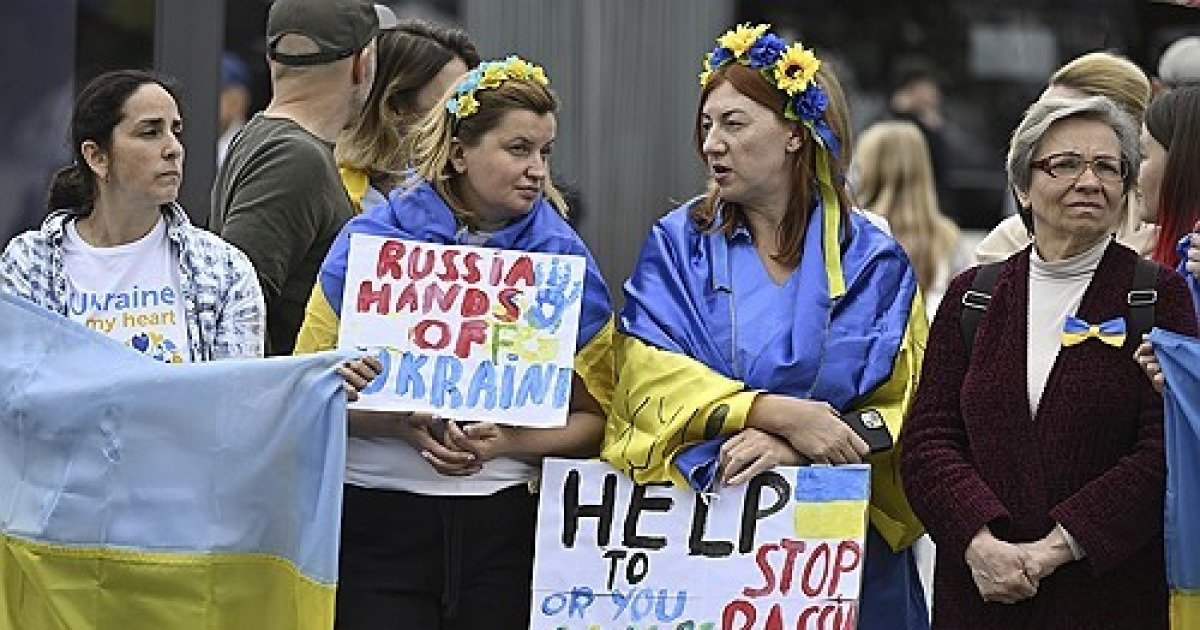 Russia Ukraine War Protest