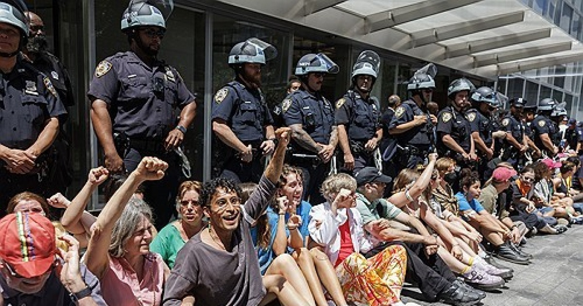 USA CLIMATE PROTEST