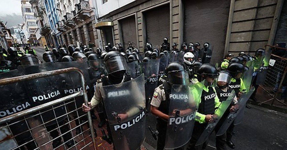 ECUADOR PROTEST