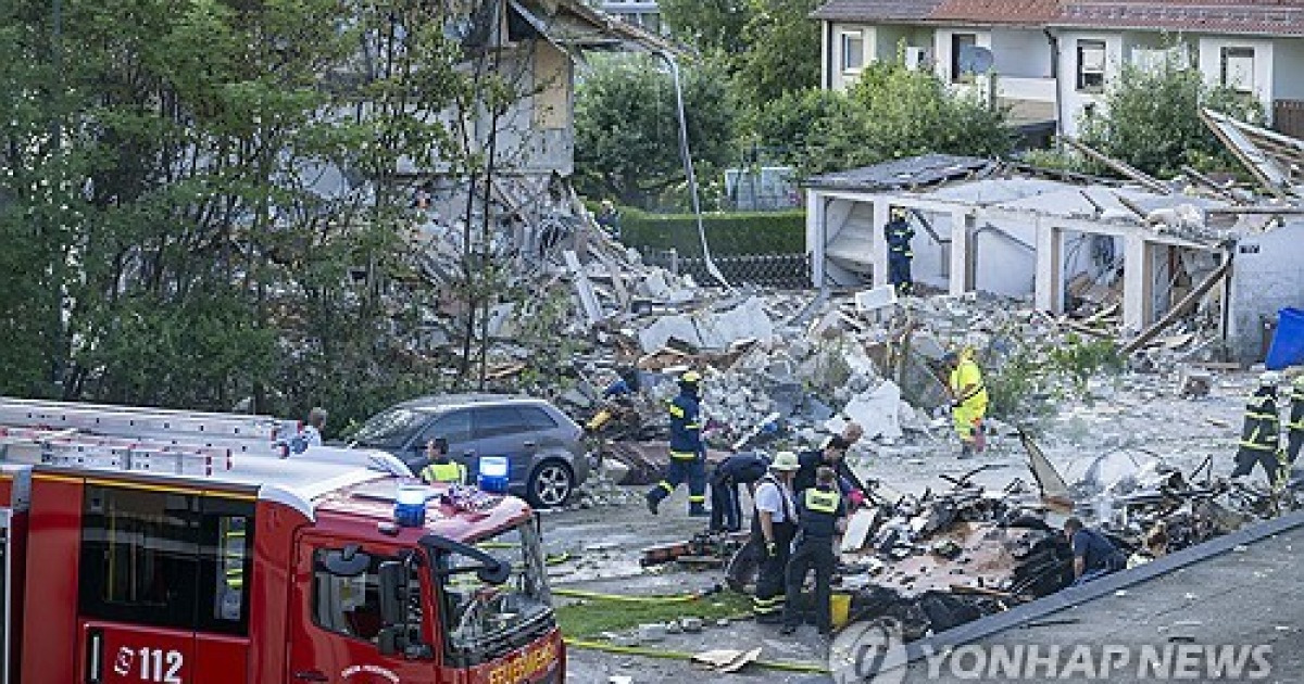 Germany Collapsed House