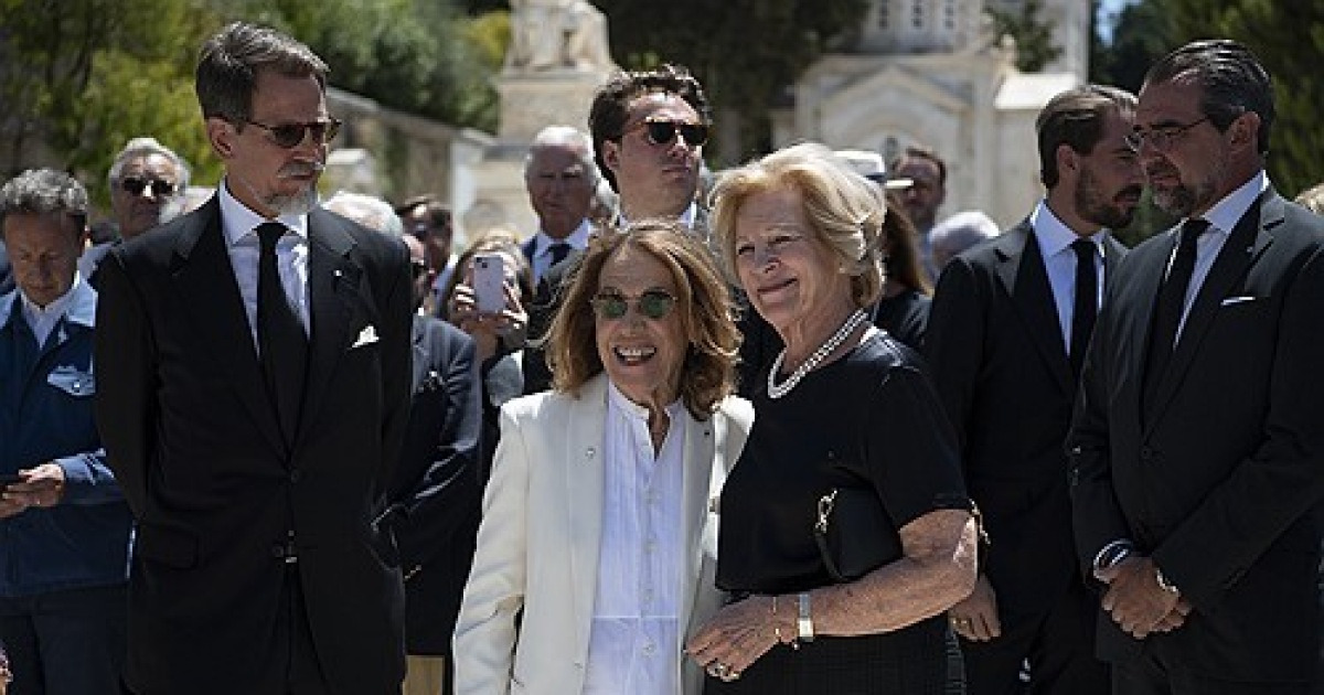 Greece Former Royal Funeral