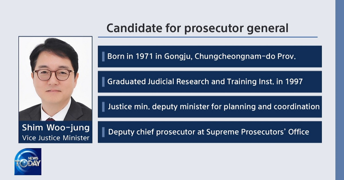 [News Today] NEW PROSECUTOR GENERAL NOMINATED