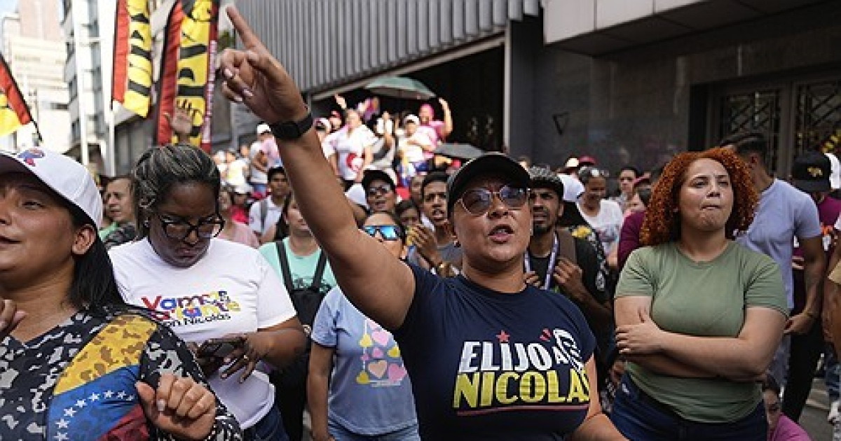 Venezuela Pro Government March