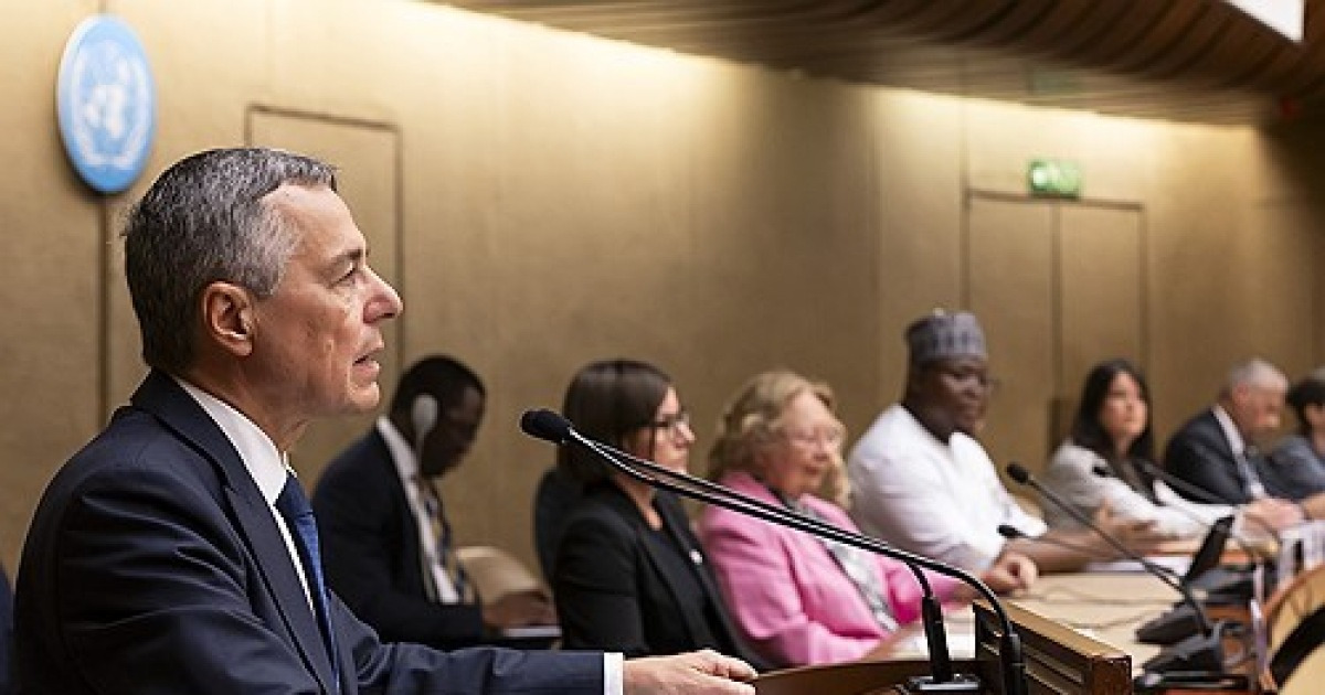 SWITZERLAND UN SECURITY COUNCIL VISIT