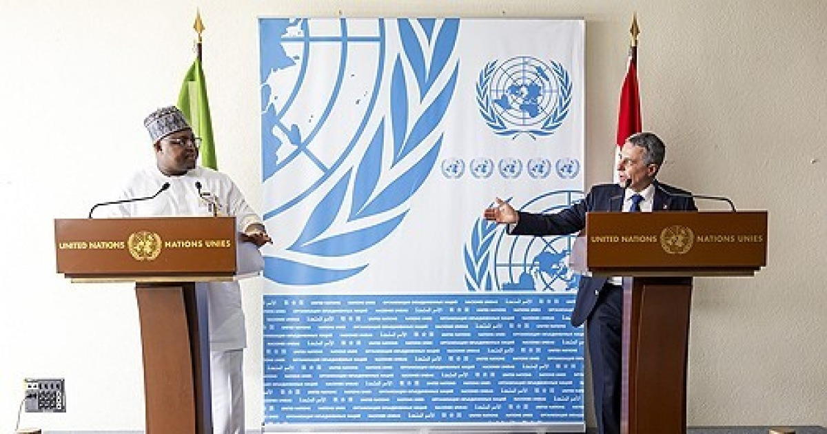 SWITZERLAND UN SECURITY COUNCIL VISIT