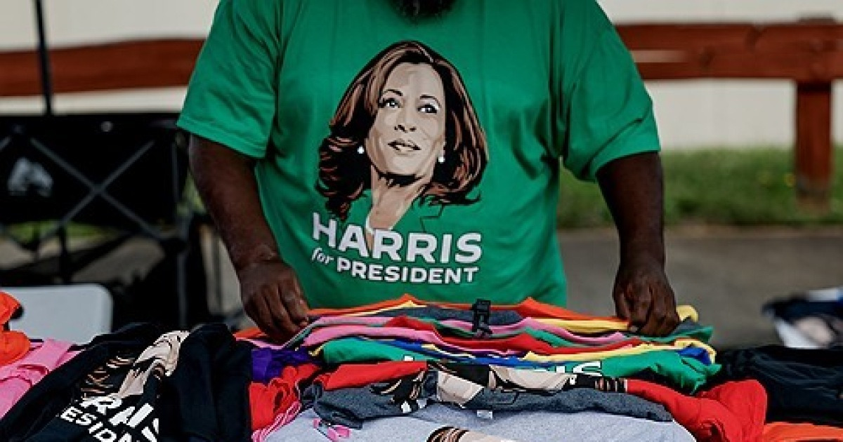 USA ELECTION HARRIS NORTH CAROLINA