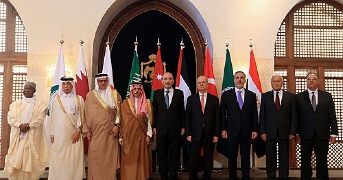 JORDAN GAZA CONFLICT MEETING