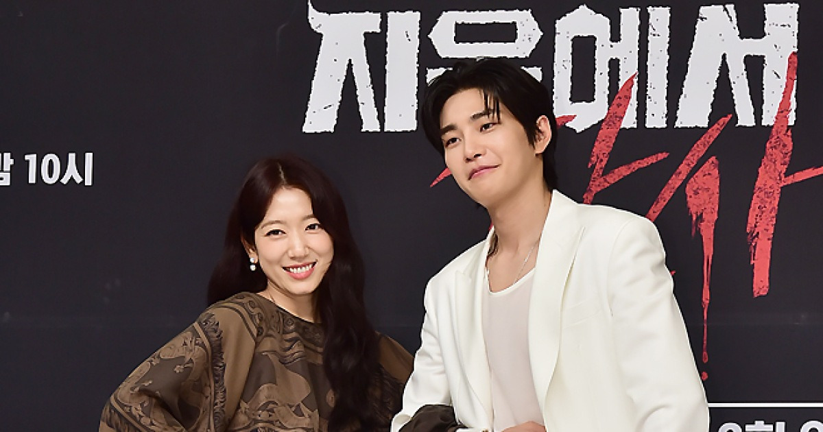 [TD포토] 박신혜-김재영 '악마도 질투하는 커플'