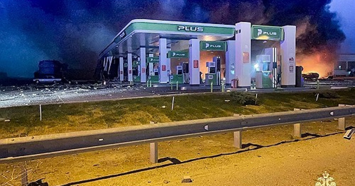 Russia Gas Station Explosion