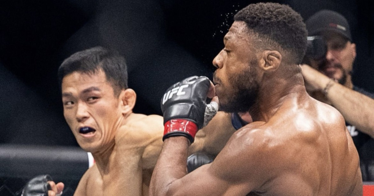 정다운, 충격의 UFC 4연패…프랑스 무패 신성에 만장일치 판정패