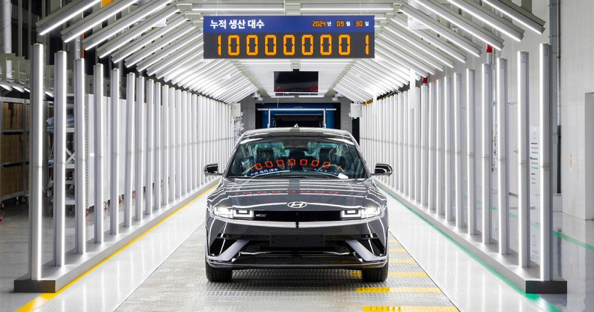 Hyundai Motor hits 10m milestone in car sales