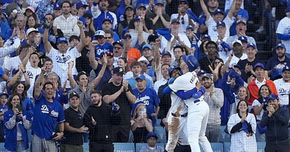 NLCS Mets Dodgers Baseball