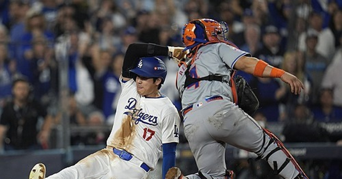 APTOPIX NLCS Mets Dodgers Baseball