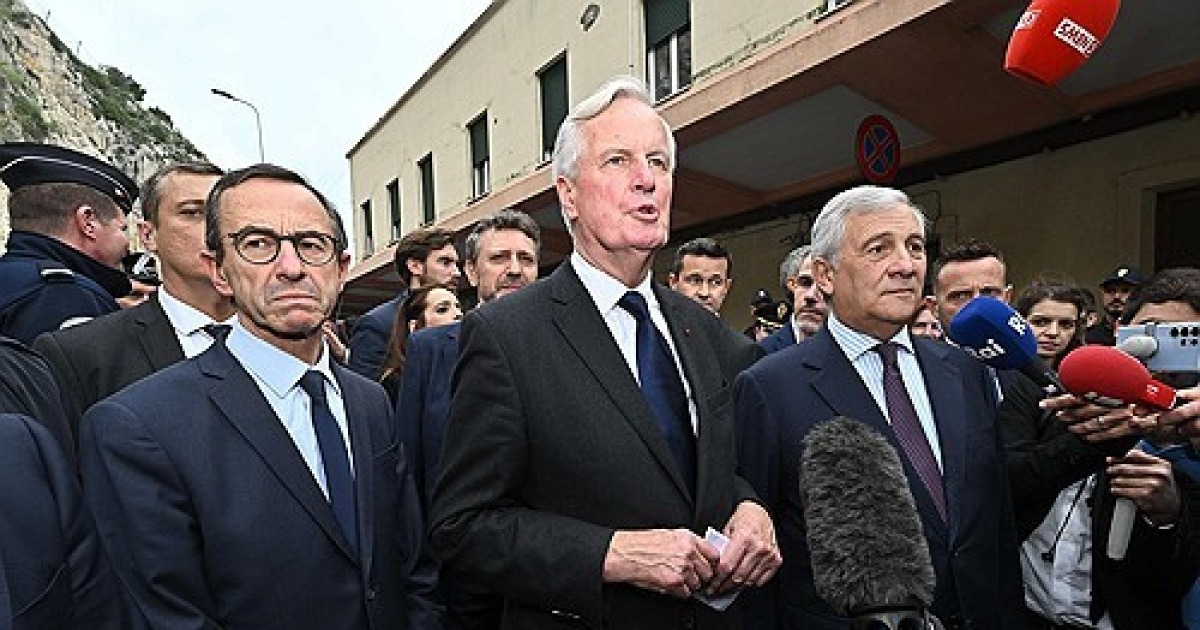 ITALY FRANCE BORDERS