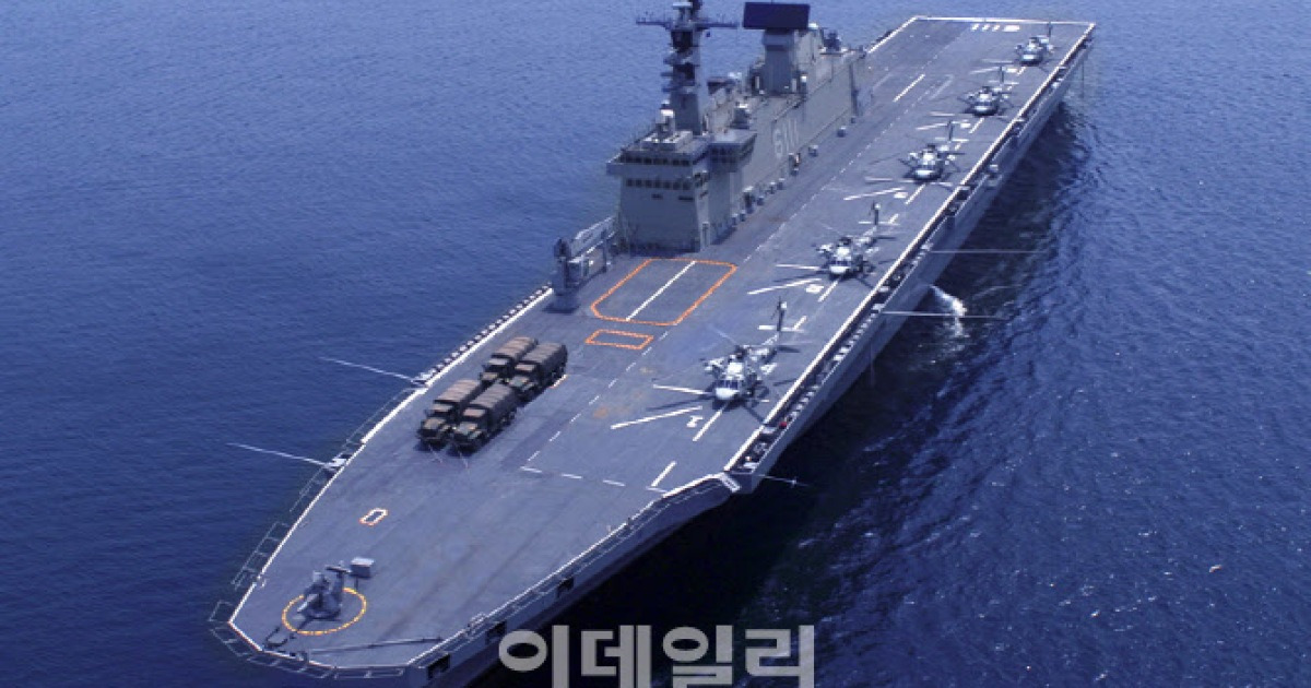 상륙작전 사령탑 '독도함', 최신 국산 장비로 재탄생한다
