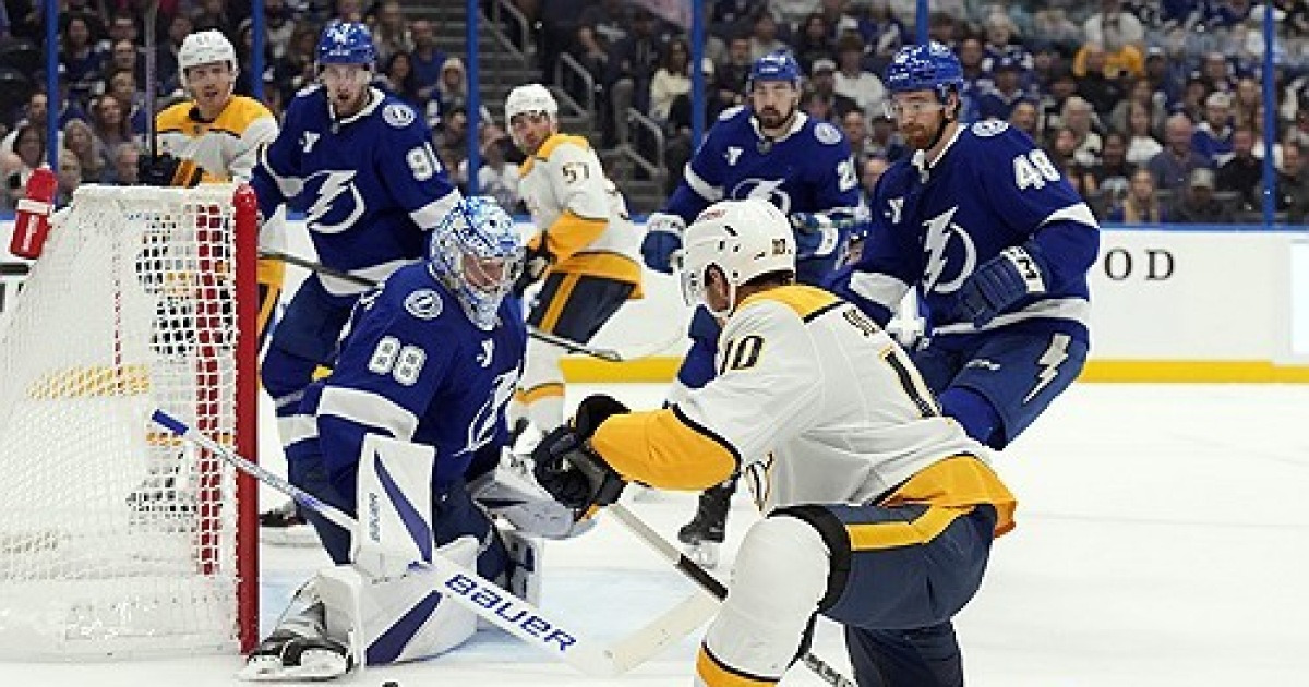 Predators Lightning Hockey
