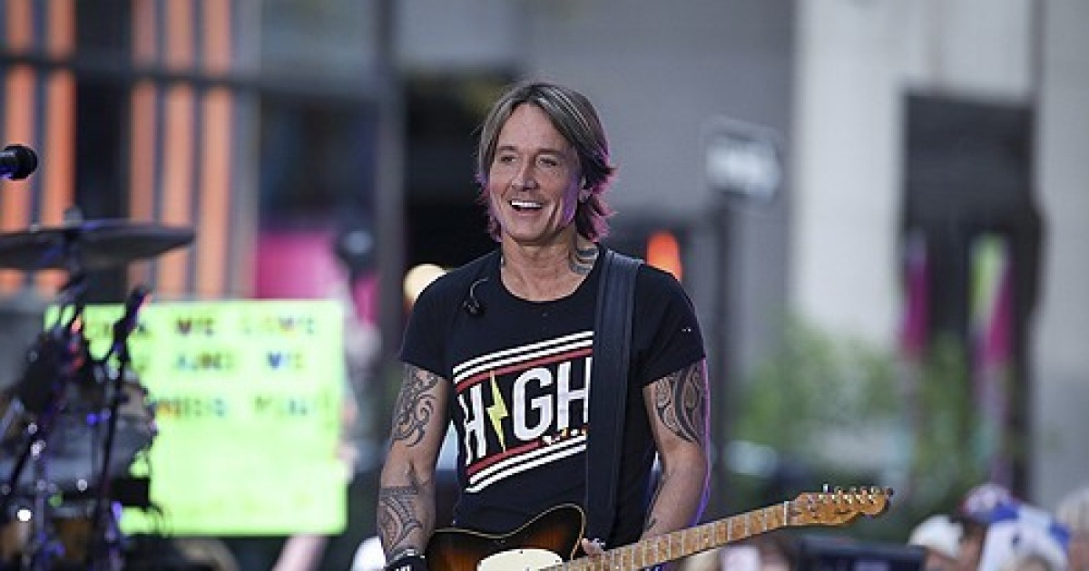 2024 Keith Urban Performs on NBC's Today Show