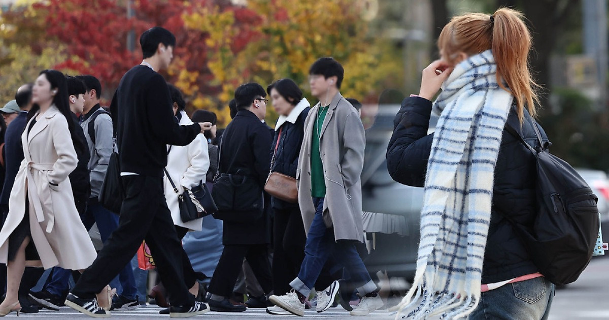 북쪽 한기 내려오며 초겨울 추위…내일은 더 춥다