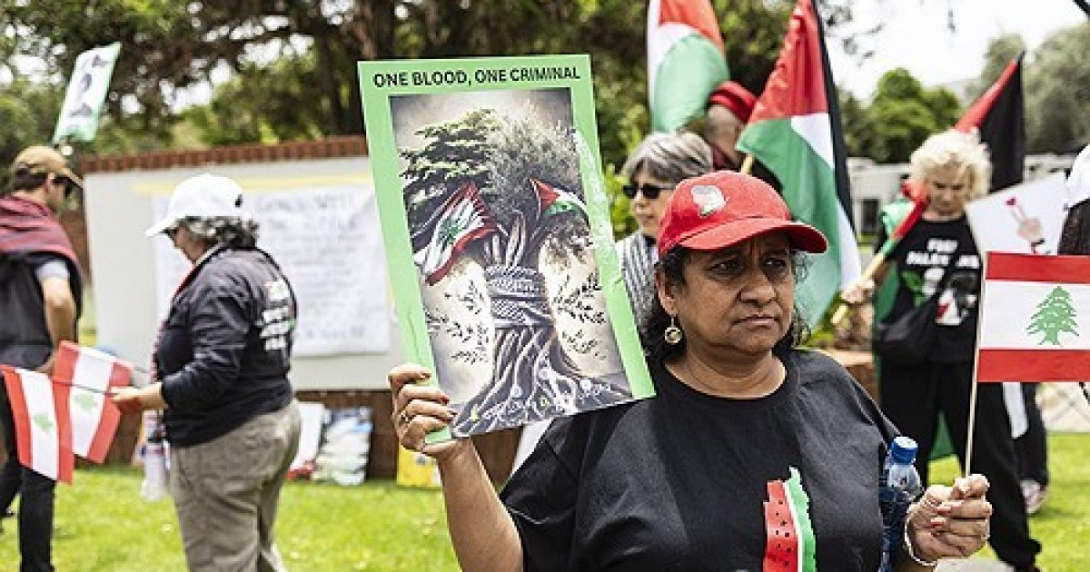 SOUTH AFRICA ISRAEL PROTEST
