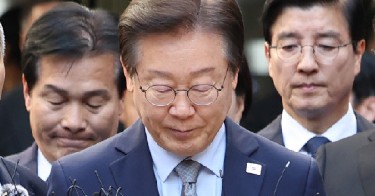 이재명 당선무효형 선고한 '한성진 부장판사'에 쏠린 눈