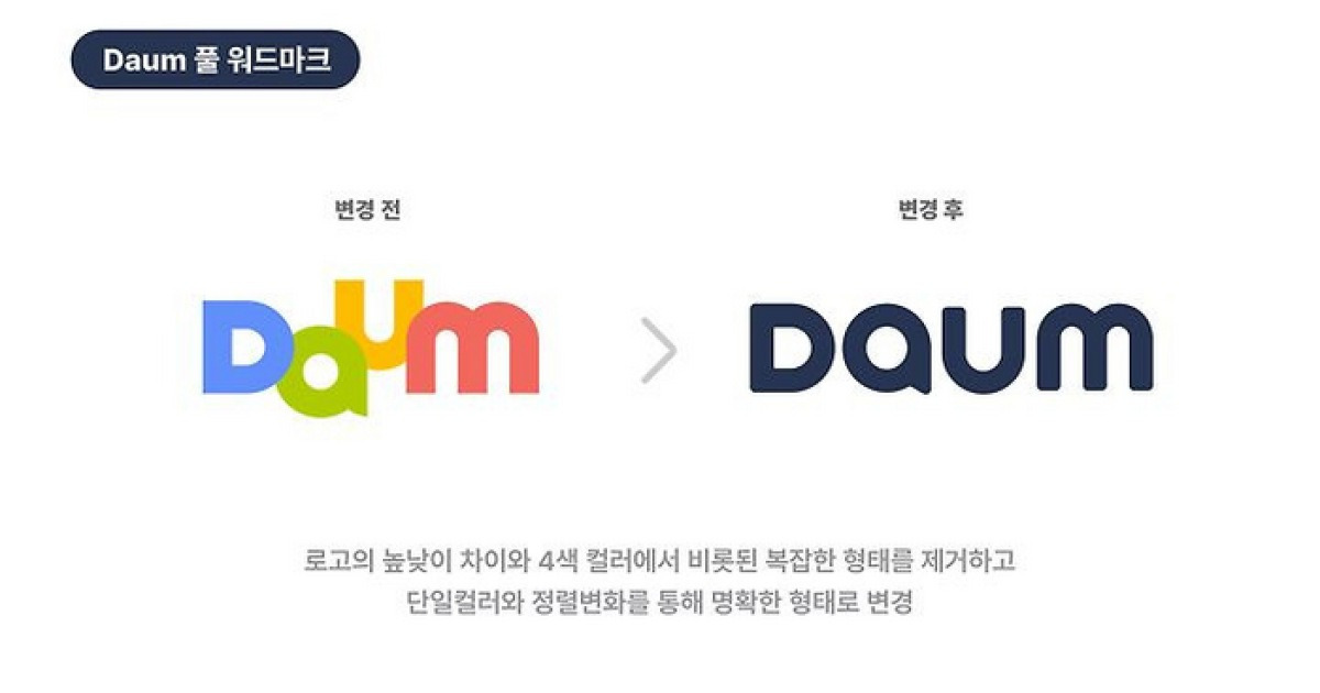 Daum unveils new logo in 12 yrs, revamps services