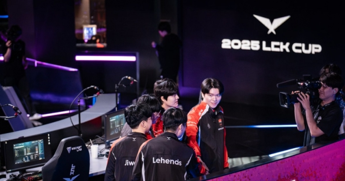 농심, LCK컵 그룹 최종전서 BNK 완파