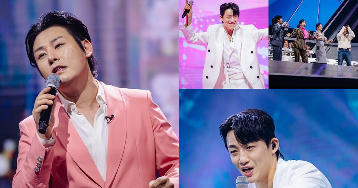 신승태, 故송대관 네박자 재해석…현역2 제작진 물 만났다 - TV조선 마이너 갤러리