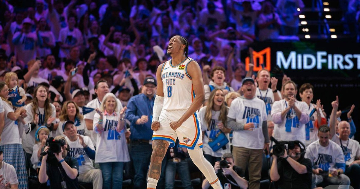 NBA 오클라호마시티, PO 첫 판서 역대 5번째 '51점 차' 대승