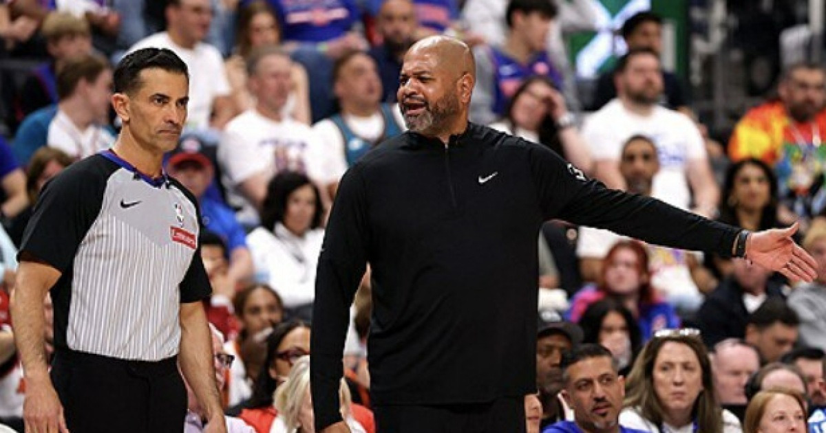 [NBA PO] “모든 이들이 봤다” 오심에 운 디트로이트, 심판부 종료 직후 오심 인정