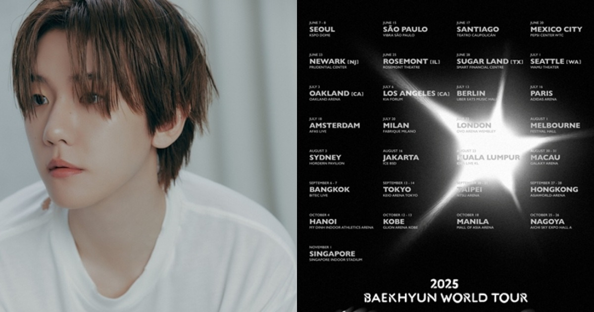 Baekhyun’s World Tour: 29 Cities