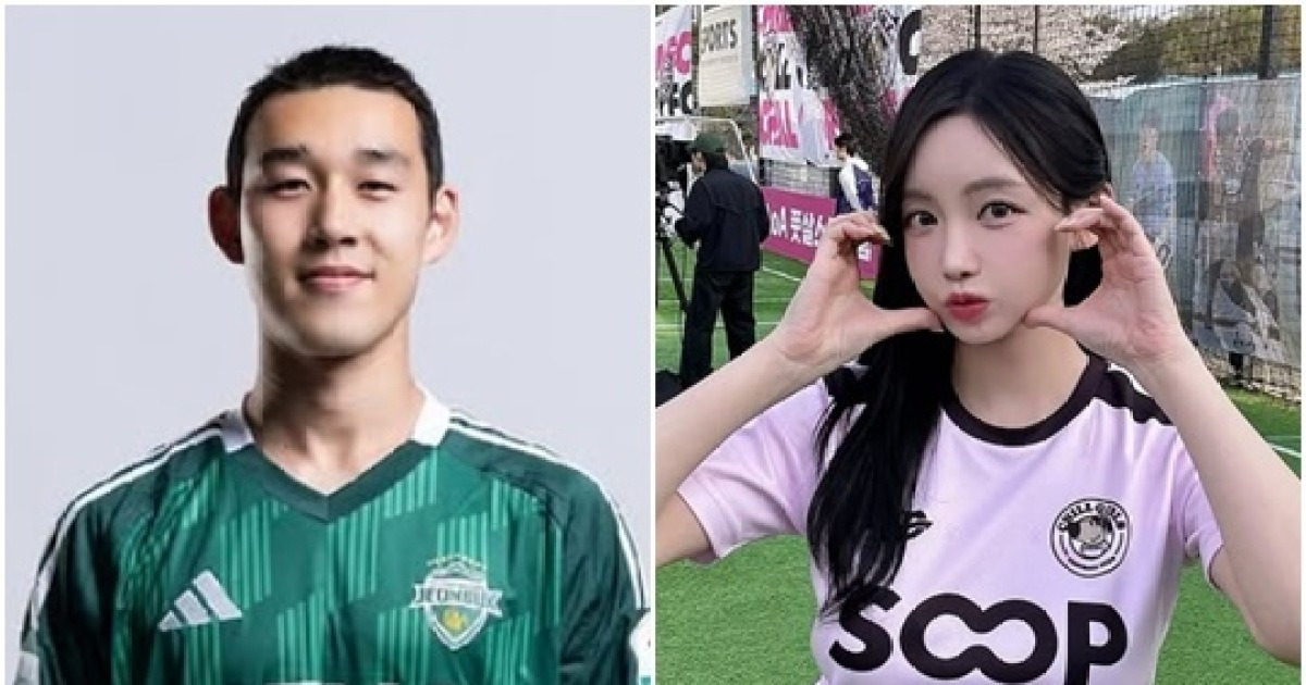 골 넣고 프러포즈” 송민규, '7살 연상' 곽민선과 결혼 발표‥축포 부상 그 아나운서